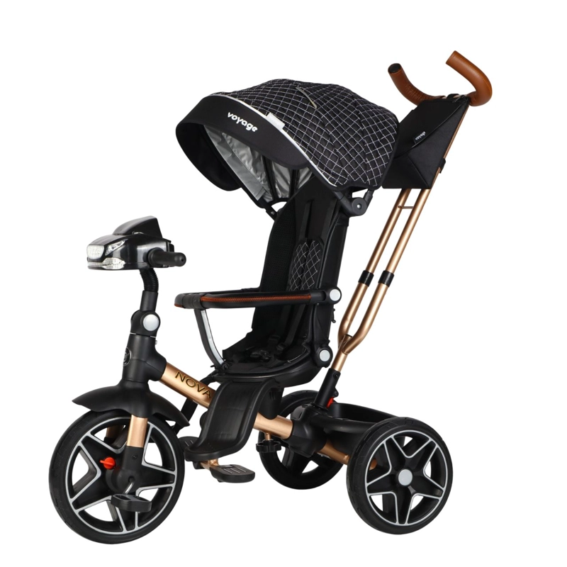 TRICICLO GIRATORIO NOVA BLACK - 1
