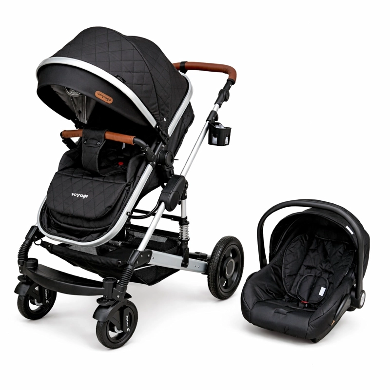COCHE TRAVEL SYSTEM ZEUS UV BLACK - 1