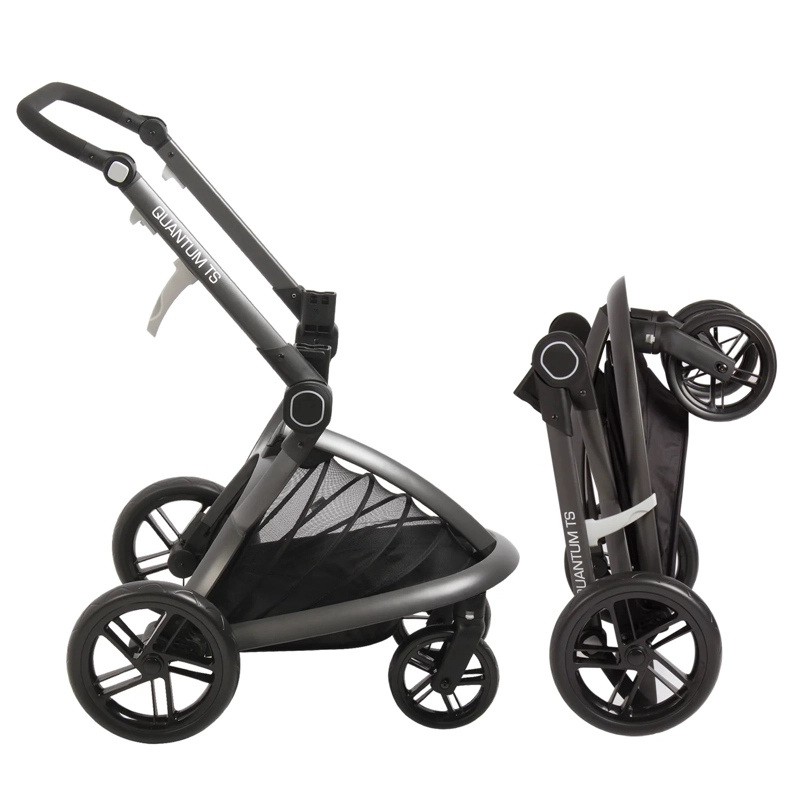 COCHE CUNA TRAVEL SYSTEM BEBE QUANTUM GRIS BEBESIT - 6