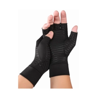 GUANTES ARTRITIS COBRE TALLA L | Negro | L - 1