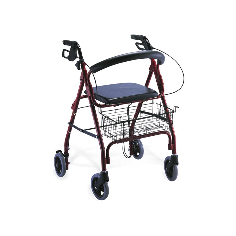 ANDADOR CON 4 RUEDAS Y ASIENTO - 1