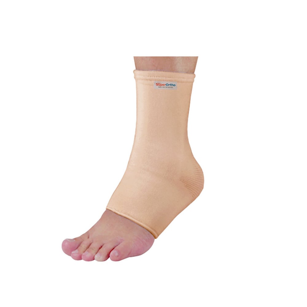 TOBILLERA ELÁSTICA BEIGE TALLA M - 1