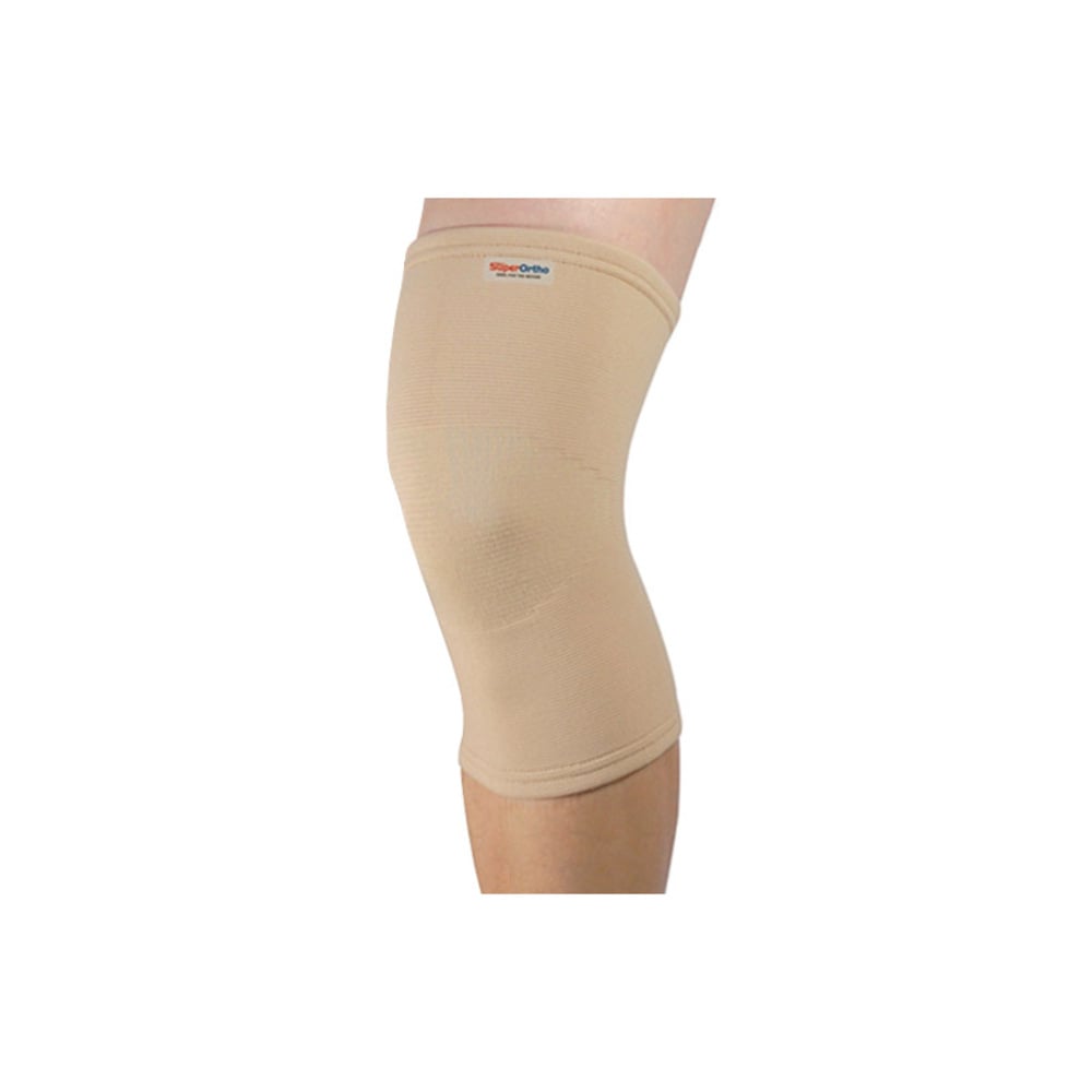 RODILLERA ELÁSTICA BEIGE TALLA S - 1