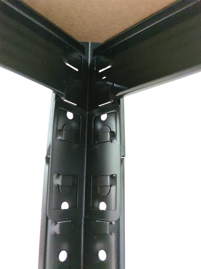 ESTANTE METALBREIN MB1507030N METÁLICO 5 REPISAS NEGRO 150 X 70 X 30 CM - 3