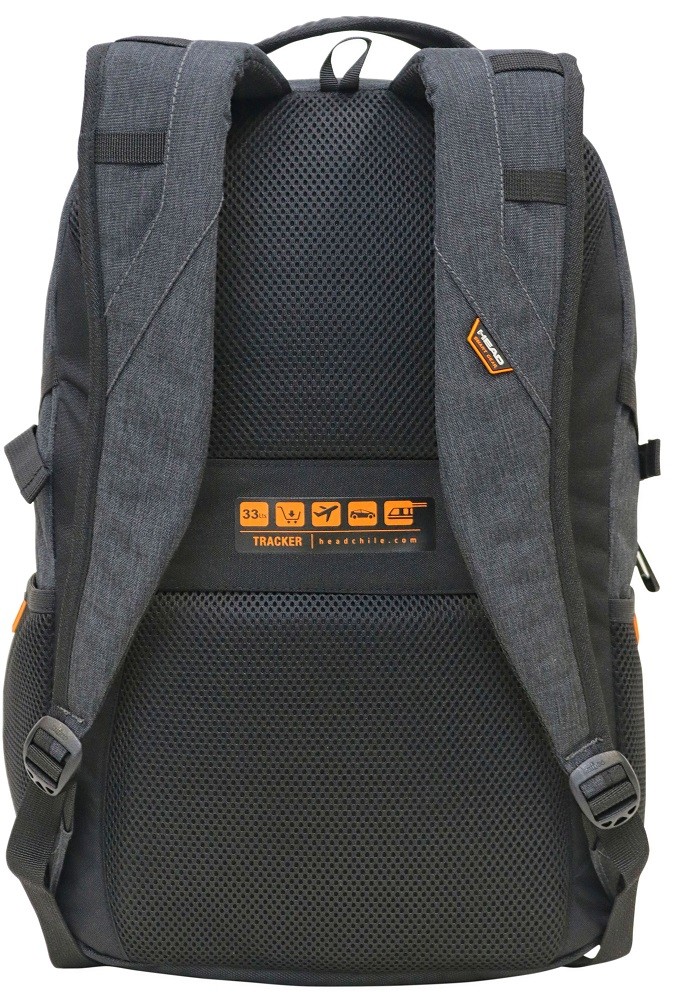 MOCHILA EJECUTIVA TRACKER NEGRO HEAD - 3