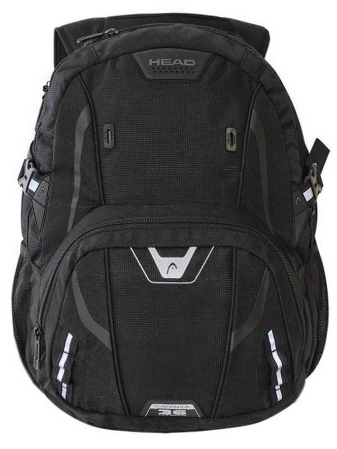 MOCHILA PORTA LAPTOP SAHARA NEGRO PLATA HEAD - 2