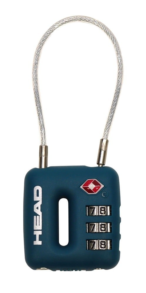 CANDADO HEAD VIAJE CABLE TSA PETROLEO ACERO - 1