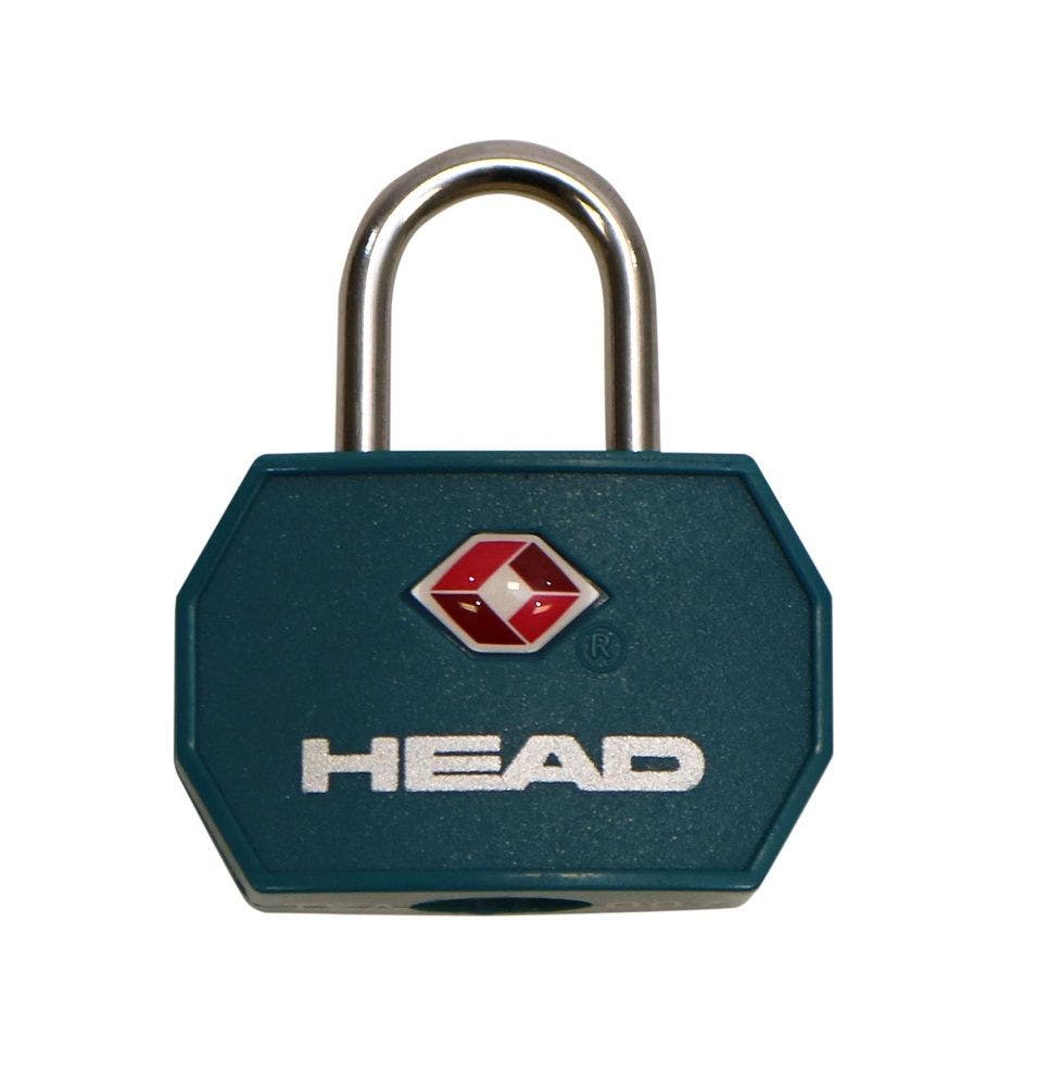 CANDADO HEAD TSA CON LLAVE PETROLEO ACERO - 1