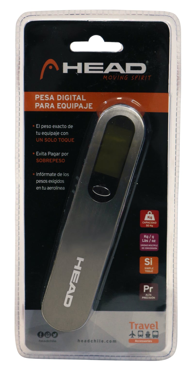 BALANZA HEAD PESA DIGITAL ACERO - 1