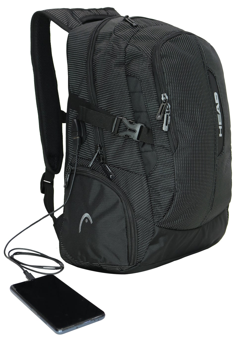 MOCHILA PORTA LAPTOP TITAN USB TWIN TONE HEAD - 5