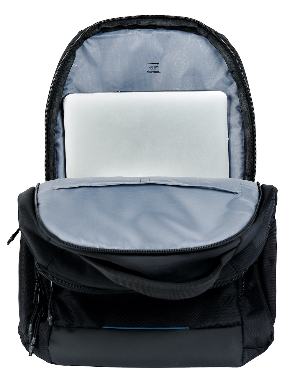 MOCHILA COMPUTACION CONCEPT NEGRO AZUL HEAD - 4