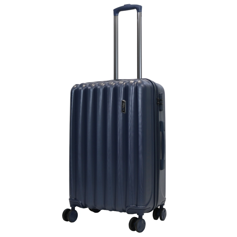 MALETA DE VIAJE BRASILIA M 8 RUEDAS AZUL SOLIDEX - 1