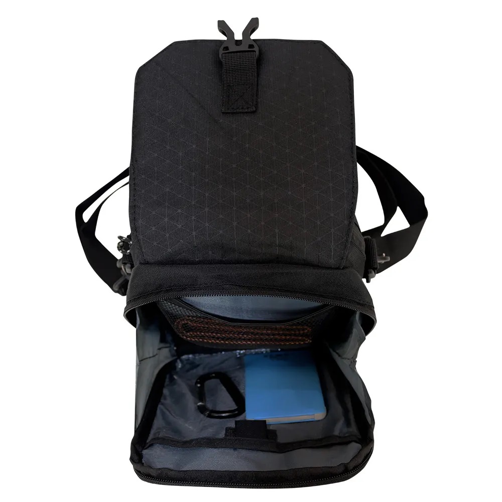 BOLSO PORTA DOCUMENTOS BOXING ROMBOS NEGRO HEAD - 4
