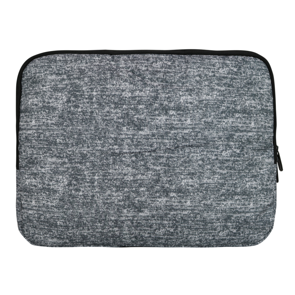 FUNDA HEAD COMPUTADOR ZIP 14 MELANGE GRIS OSCURO - 6