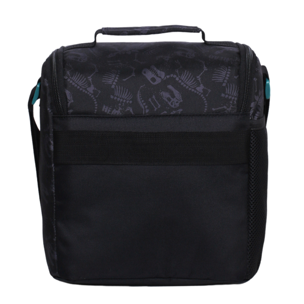 LONCHERA ESCOLAR FREEZE DINO 3D NEGRO HEAD - 5