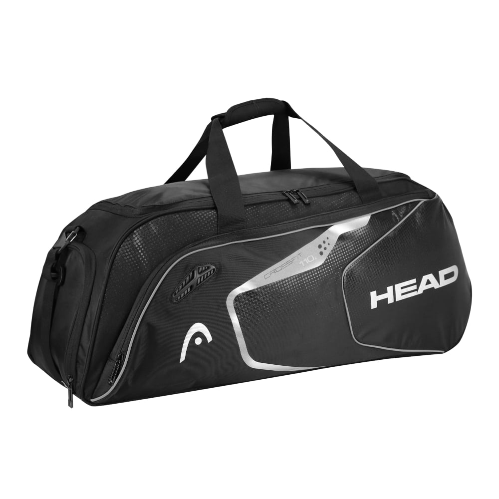 BOLSO DEPORTIVO HEAD NYLON NEGRO PLATA CROSSFIT 110 L - 1