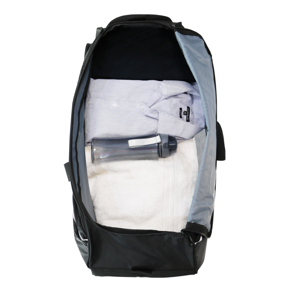 BOLSO DEPORTIVO HEAD NYLON NEGRO PLATA CROSSFIT 110 L - 4