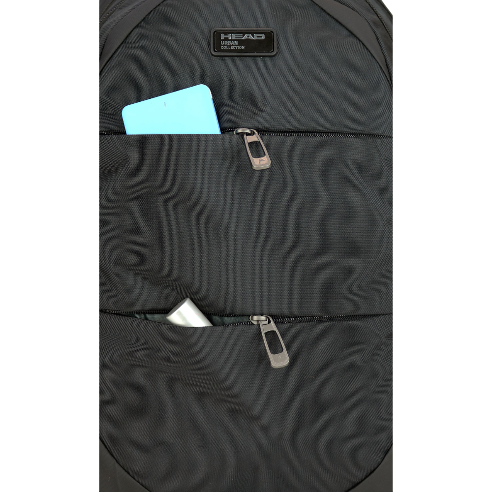 MOCHILA EJECUTIVA NOTEBOOK TAYCAN NEGRO HEAD - 6