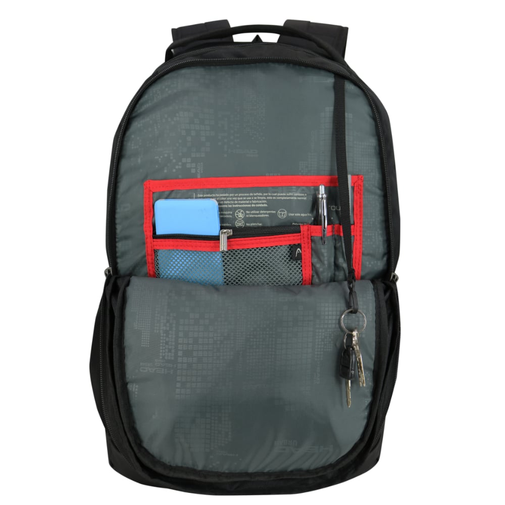 MOCHILA EJECUTIVA NOTEBOOK STOUT REVERSE NEGRO HEAD - 4