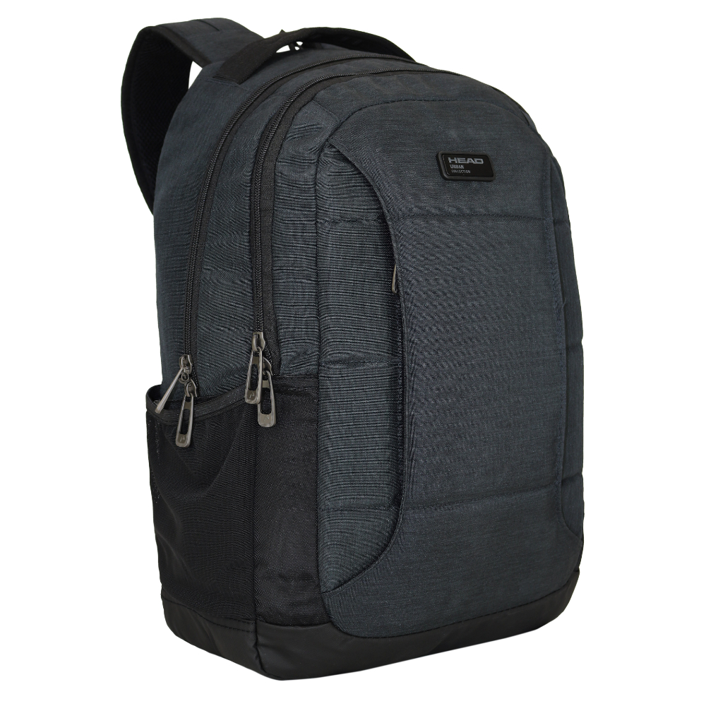 MOCHILA EJECUTIVA NOTEBOOK STOUT MELANGE GRIS OSCURO HEAD - 1