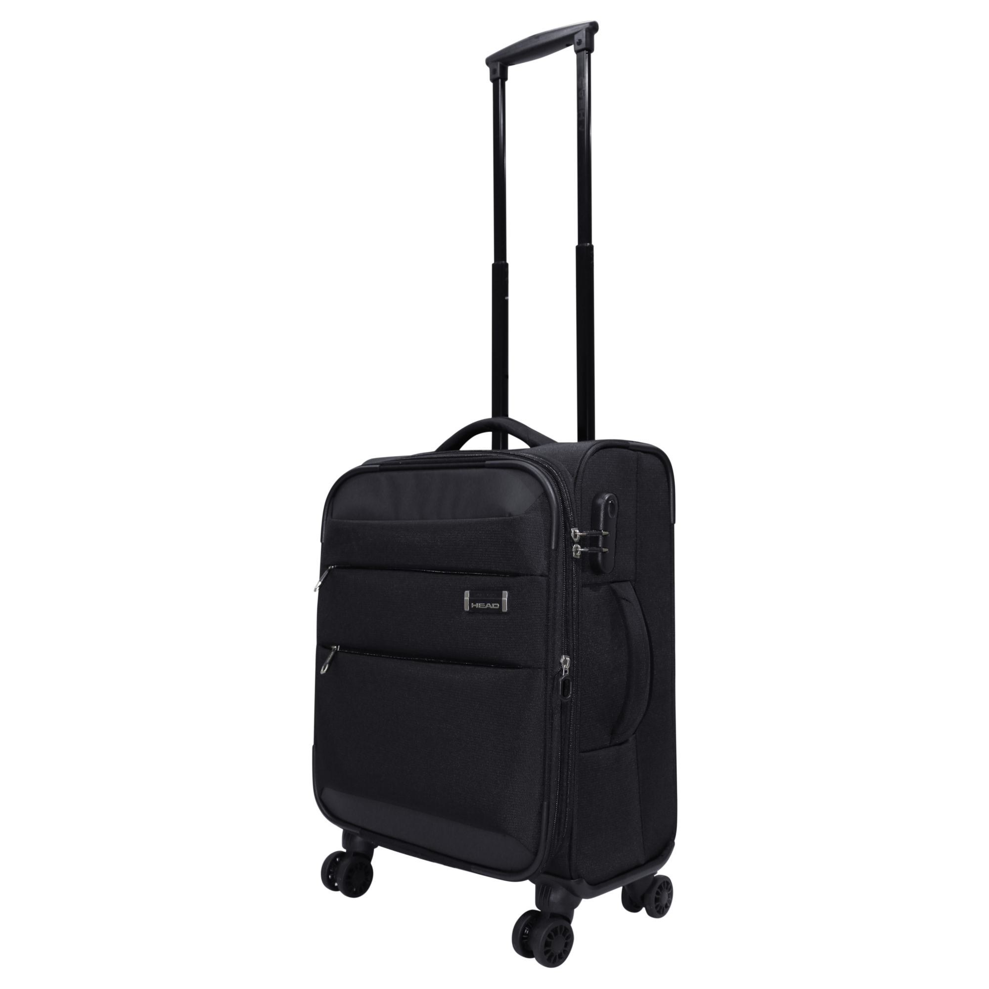 MALETA CABINA BLANDA LONDRES S NEGRO HEAD - 1