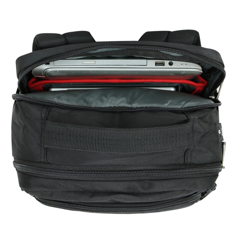 MOCHILA DE VIAJE NOTEBOOK STRADA REVERSE NEGRO HEAD - 4