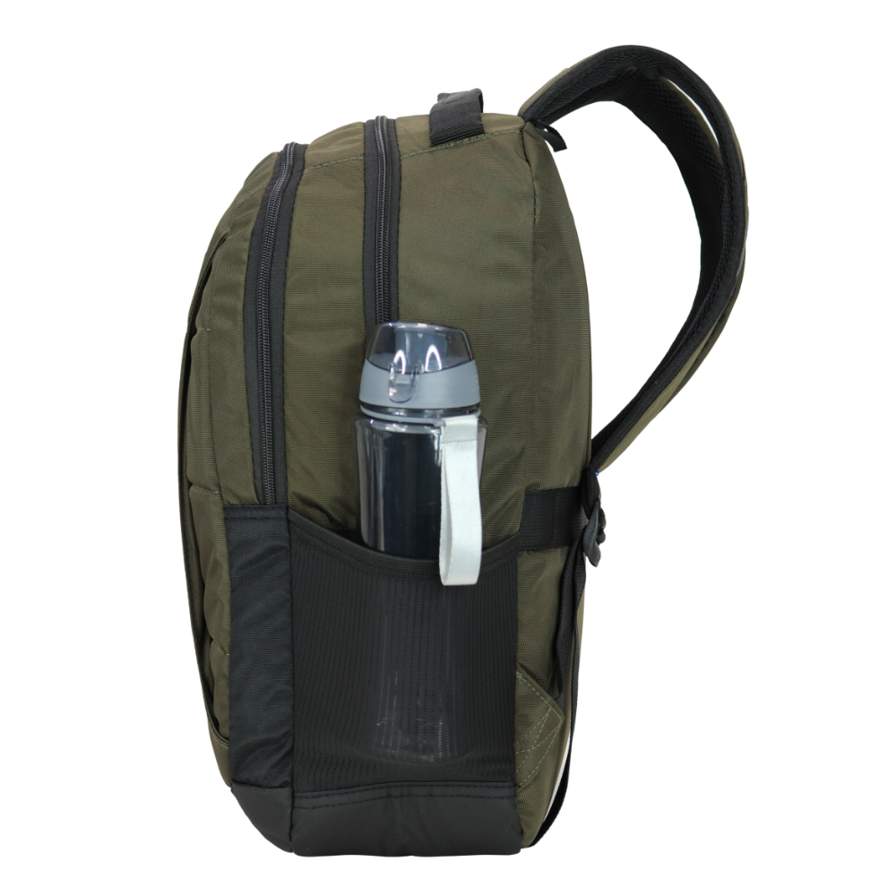 MOCHILA EJECUTIVA NOTEBOOK STOUT VERDE MILITAR HEAD - 7