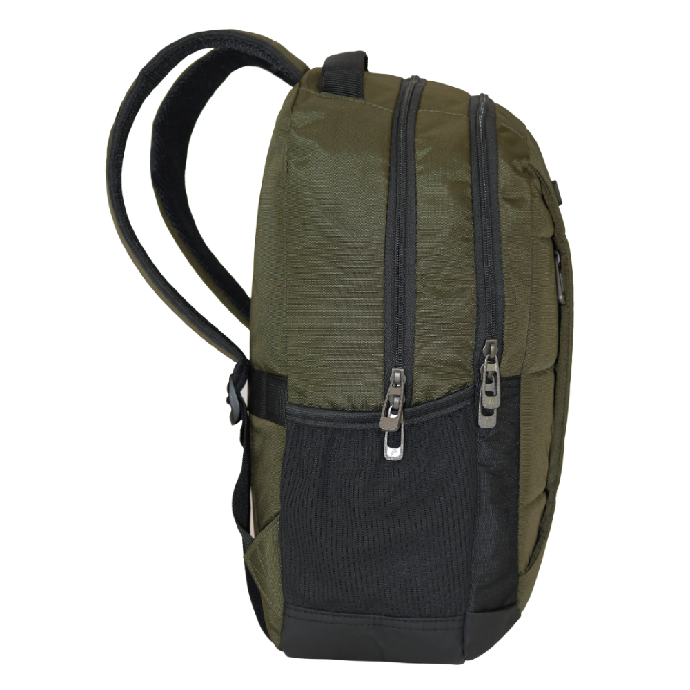 MOCHILA EJECUTIVA NOTEBOOK STOUT VERDE MILITAR HEAD - 8