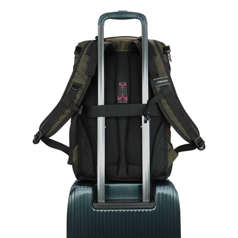 MOCHILA URBANA NOTEBOOK URBANA LAGER VERDE MILITAR HEAD - 6