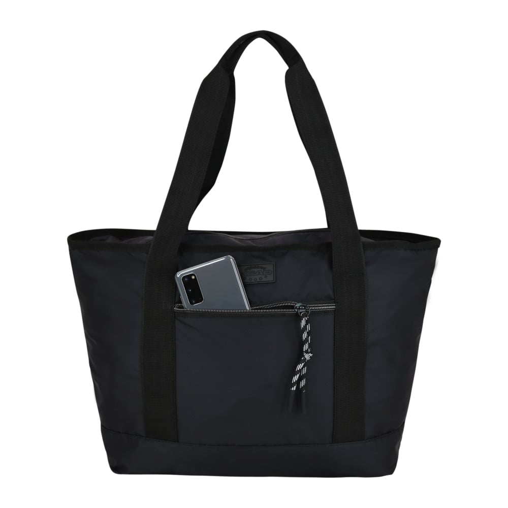 BOLSO CARTERA STAR NEGRO PLATA HEAD - 3