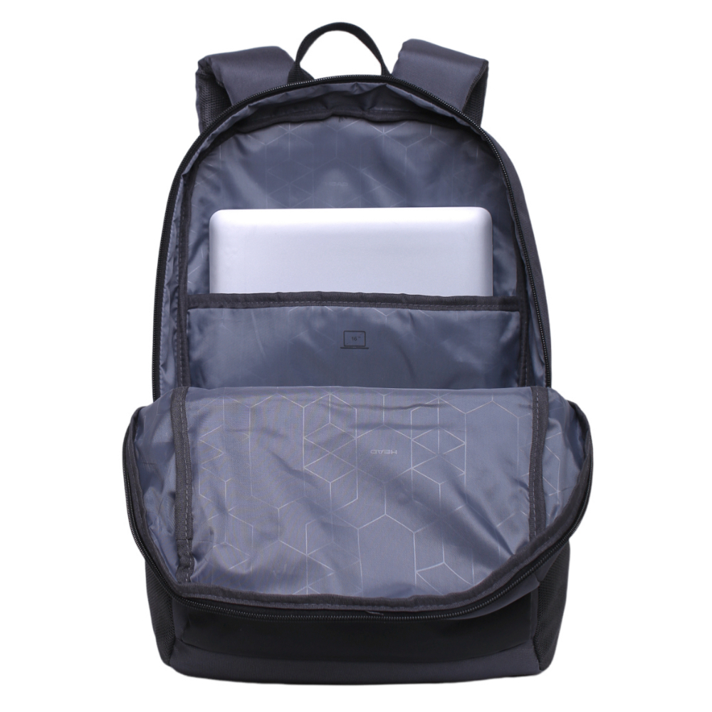 MOCHILA NOTEBOOK STINGER REVERSE GRIS OSCURO - 3