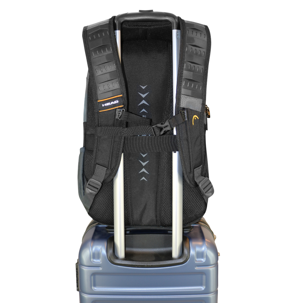 MOCHILA PORTA LAPTOP CROSSTREK NEW NEGRO GRIS HEAD - 6