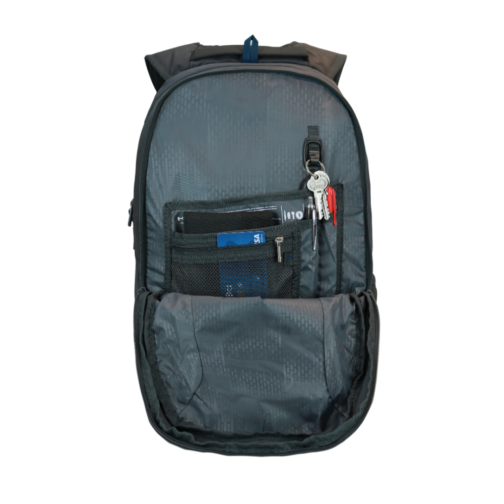 MOCHILA PORTA LAPTOP CROSSTREK NEW GRIS TURQUESA HEAD - 5