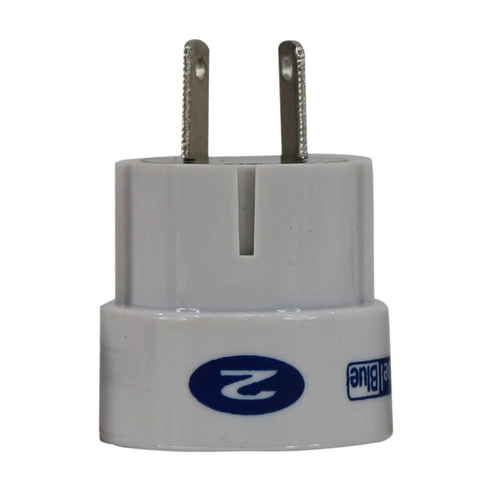 MULTI ADAPTADOR HEAD ENCHUFE VIAJE TRAVEL BLUE PLÁSTICO - 3