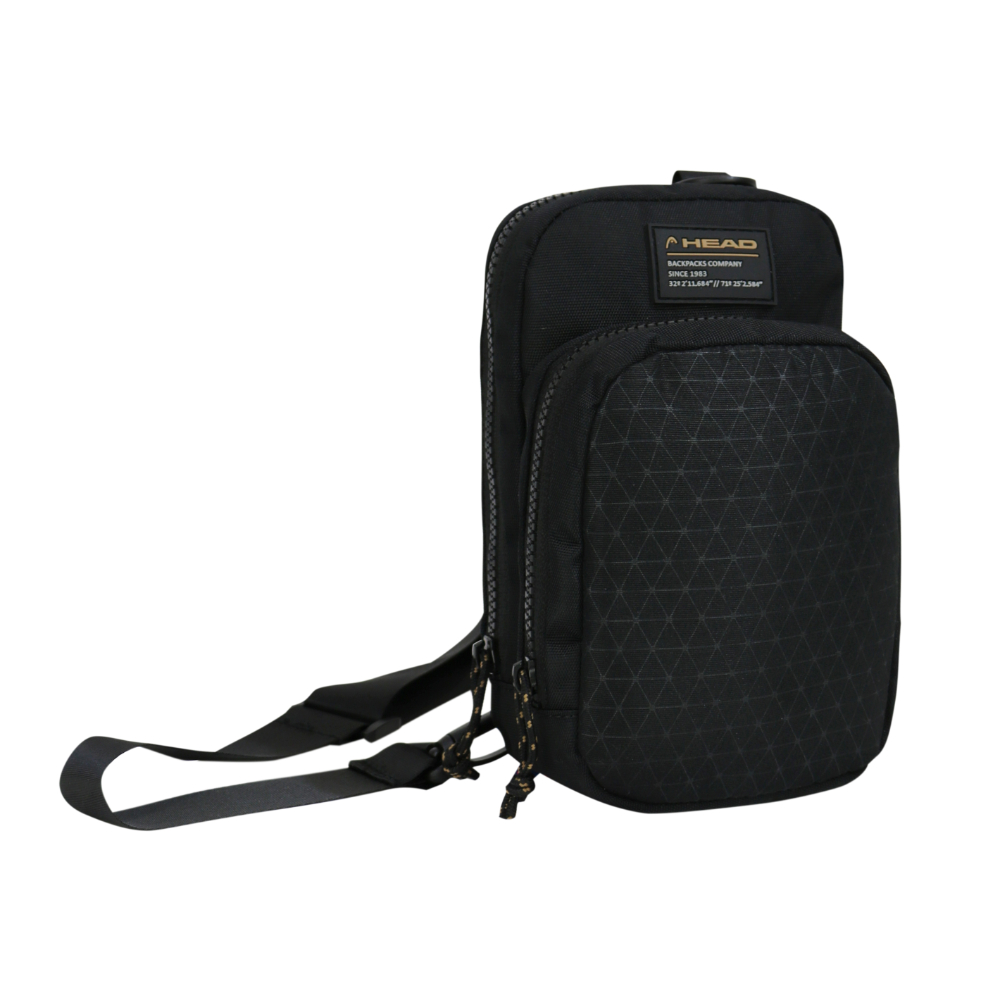 BOLSO PORTA DOCUMENTOS VIP ROMBOS NEGRO HEAD - 1