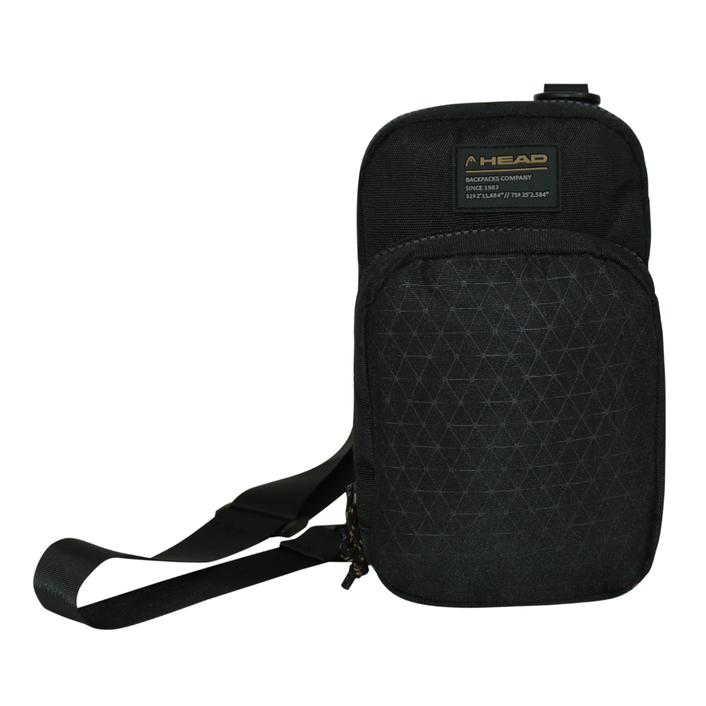 BOLSO PORTA DOCUMENTOS VIP ROMBOS NEGRO HEAD - 2