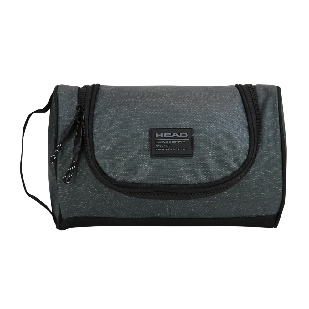 NECESER RUGBY REVERSE MELANGE GRIS OSCURO HEAD - 2