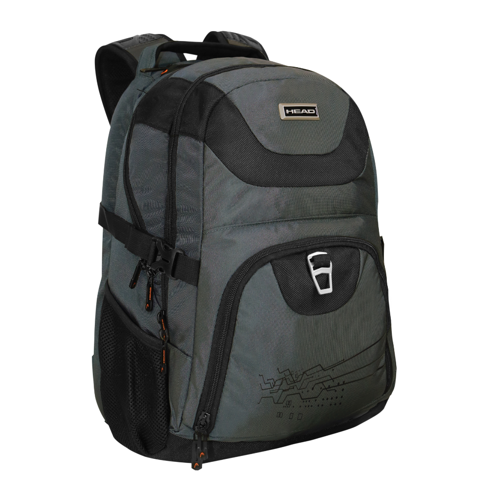MOCHILA Q7 PORTA NOTEBOOK 40L NEW GRIS HEAD - 1