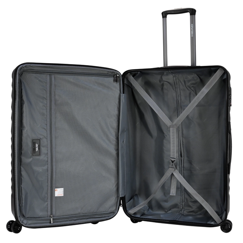 MALETA VIENA L EXPANDIBLE Y TSA NEGRO HEAD - 4