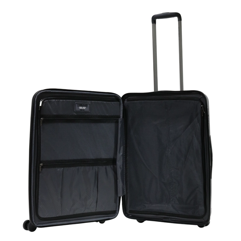 MALETA ARUBA M EXPANDIBLE TSA NEGRO ANTIRAYADO HEAD - 3