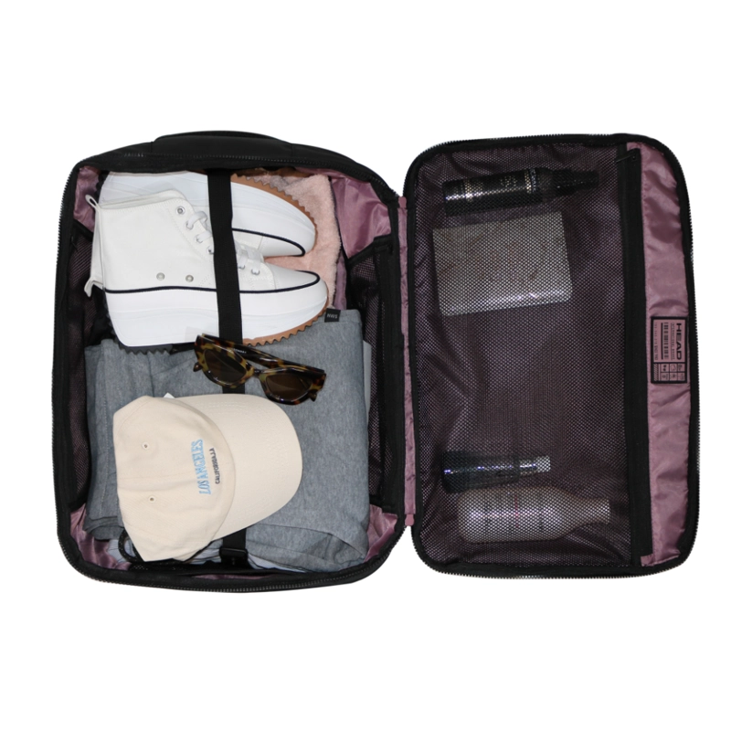 MOCHILA DE VIAJE AROUND REVERSE NEGRO MALVA CALIDAD HEAD - 3