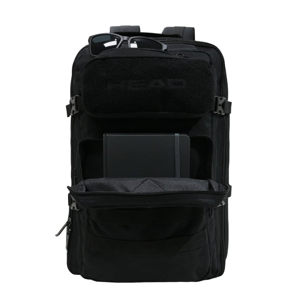 MOCHILA DE VIAJE COMANDO APERTURA 180 NEGRO HEAD - 3