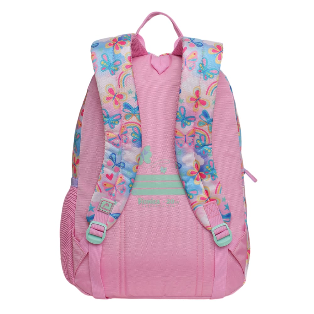 MOCHILA INFANTIL NIÑA BIONICA BUTTERFLY ROSADO HEAD - 5