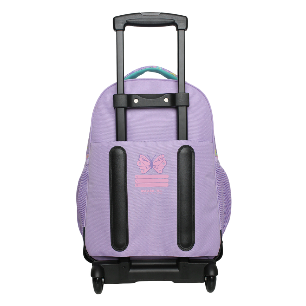 MOCHILA INFANTIL CARRO NEW KODIAC MARIPOSA LILA HEAD - 6
