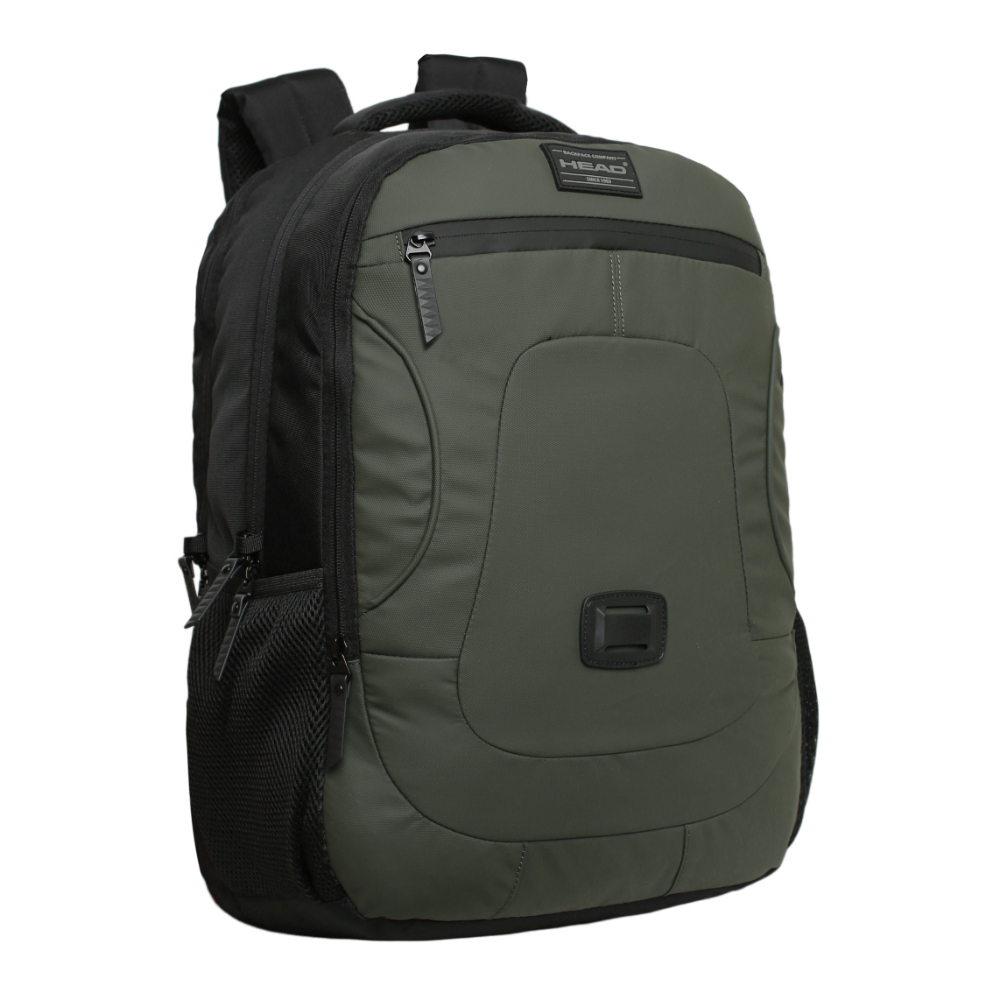 MOCHILA EJECUTIVA X5 VERDE MILITAR HEAD - 1