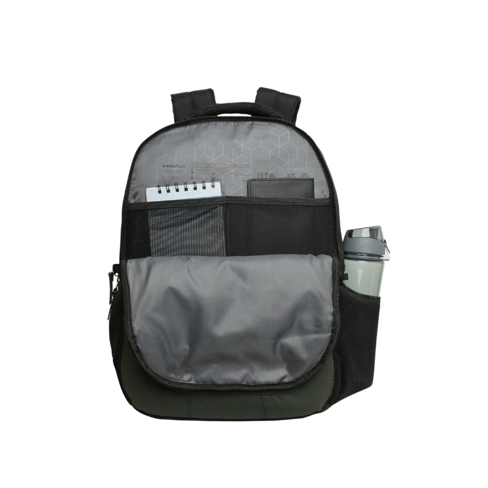 MOCHILA EJECUTIVA X5 VERDE MILITAR HEAD - 5