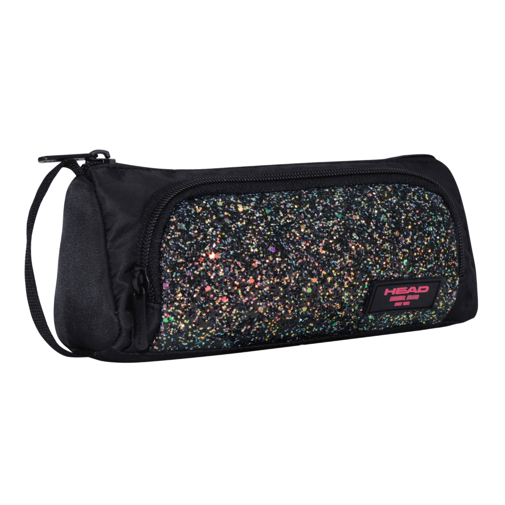 ESTUCHE MUJER NEW YARIS GLITTER NEGRO HEAD - 1