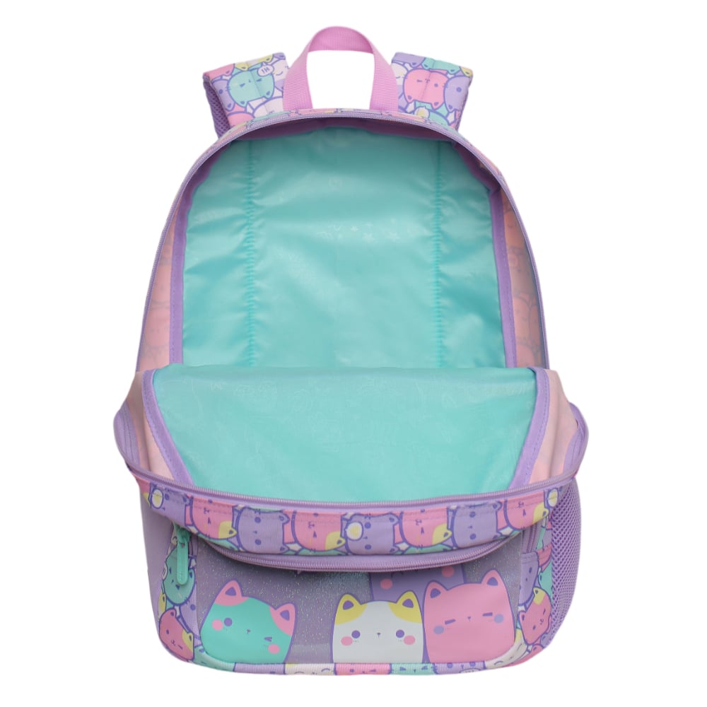 MOCHILA INFANTIL NIÑA FANTASY NEW GATOS PASTEL HEAD - 3