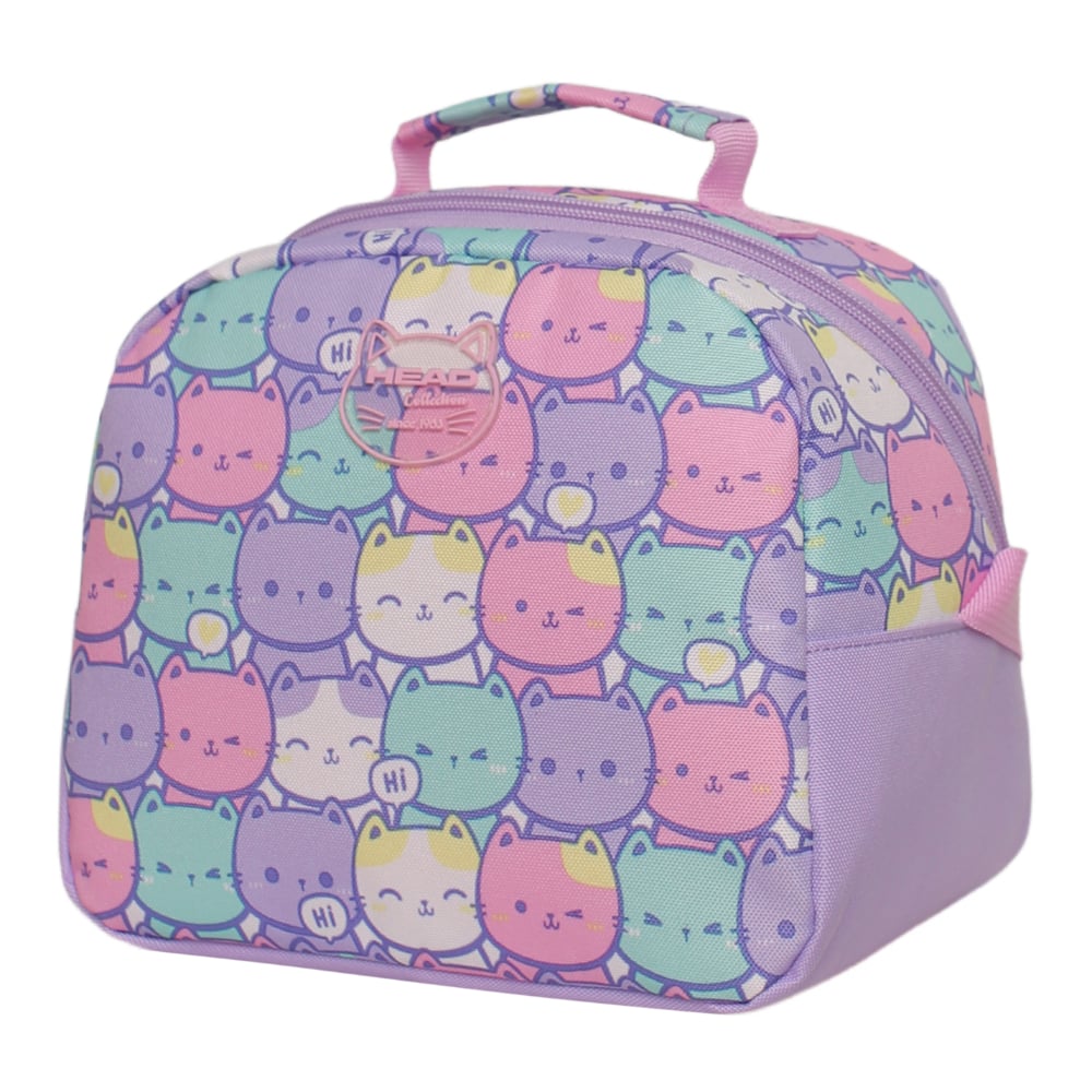 PACK BAKAN ESCOLAR MUJER NEW GATOS PASTEL HEAD - 3