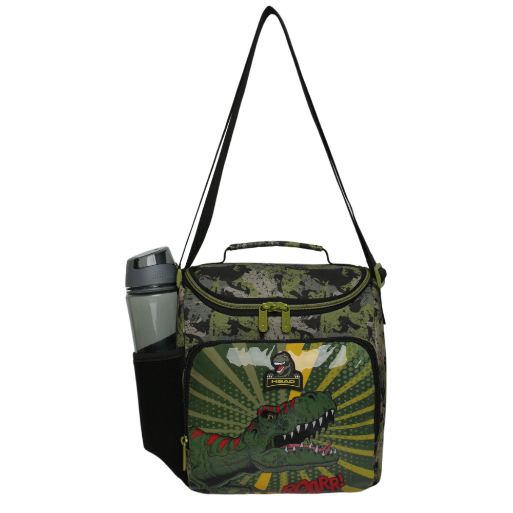 LONCHERA INFANTIL HOMBRE FREEZE KIDS T-REX COMIC VERDE HEAD - 4